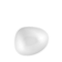 Costa Verde Isola Bol - Bol Oval de Porcelana para Vajilla - 13x11x8 cm (Set de 4)