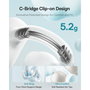 Baseus Bowie MC1 OL Open-Ear TWS Earbuds Blanco
