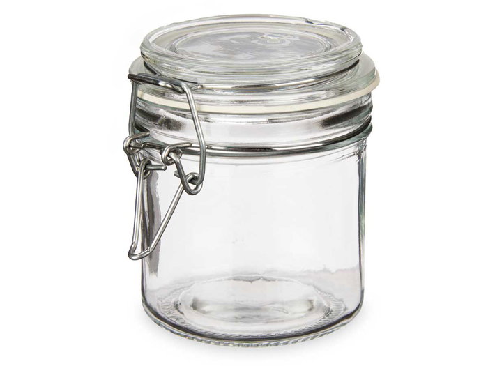 Vivalto Tarro Conserva Hermetico Vidrio Transparente 250 ml 11.5 x 10 x 8.5 cm (Set de 36)
