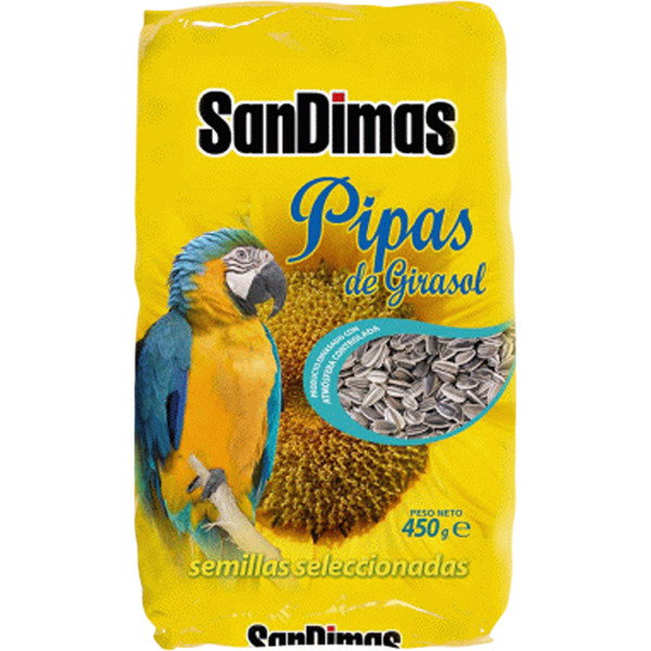 Sandimas Pipa Girasol 450gr para Loros Sandimas Pipa Girasol 450gr para Loros
