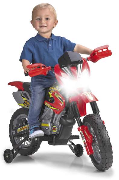 Feber Motorbike Cross 400F 6V Lt Fen46000 con Batería de Litio para Niños +3 Años