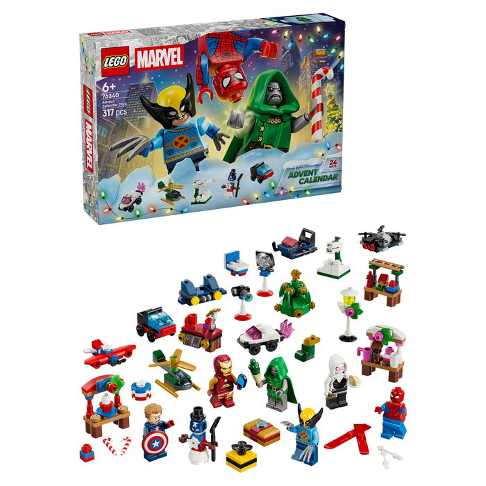 LEGO Calendario de Adviento Marvel 2026 76340