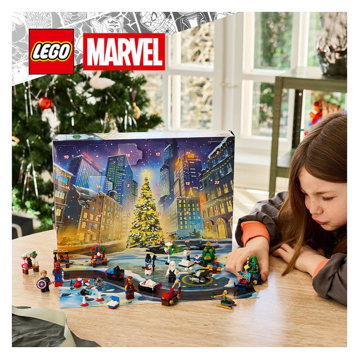 LEGO Calendario de Adviento Marvel 2026 76340