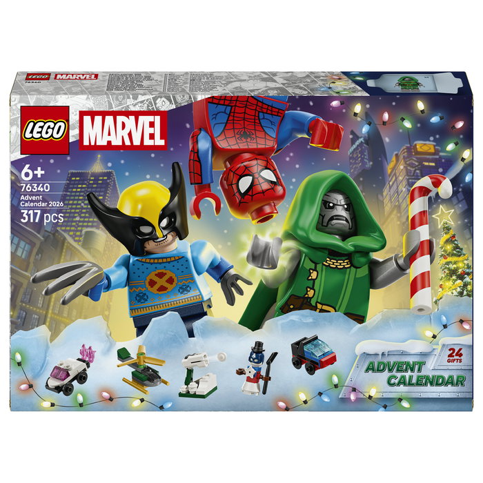 LEGO Calendario de Adviento Marvel 2026 76340