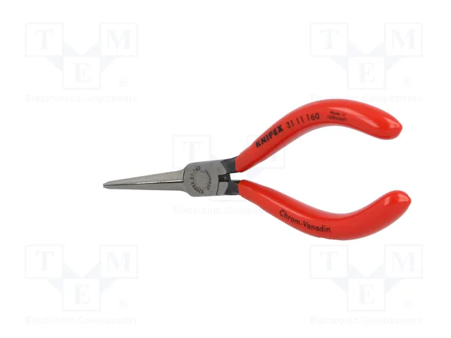KNIPEX Alicates de punta semirredonda prolongados 160mm