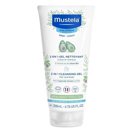 Mustela 2in1 cleansing gel 200 ml