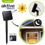 AKTIVE Tira LED Solar Multicolor