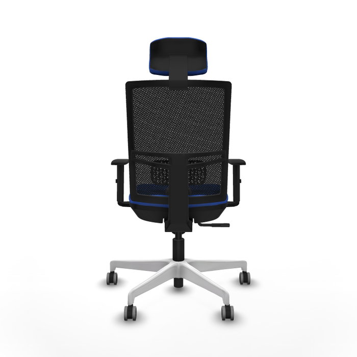 PIQUERAS Y CRESPO Silla de oficina Yunquera con mecanismo Sincro Azul y Negro PIQUERAS Y CRESPO Silla de oficina Yunquera con mecanismo Sincro Azul y Negro
