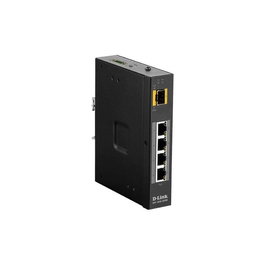 D - link Switch Industrial 5 Puertos Gigabit Ethernet No Administrado con 4 Puertos PoE+