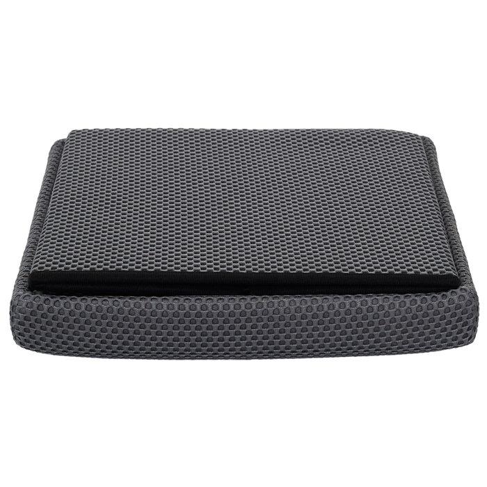 Home Deco Factory Puf Plegable Atom Gris 38x38x38 cm Estructura Madera MDF Tapizado Poliéster Home Deco Factory Puf Plegable Atom Gris 38x38x38 cm Estructura Madera MDF Tapizado Poliéster