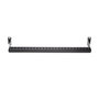 StarTech.com Barra 1U de Amarre Horizontal para Gestión de Cables en Rack de Profundidad Ajustable