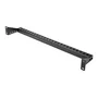 StarTech.com 12S-CABLE-LACING-BAR - Barra Horizontal de Gestión de Cables 1U para Rack de 19" - Profundidad Ajustable (40-96mm) - Guía para Cableado, Negro, Acero