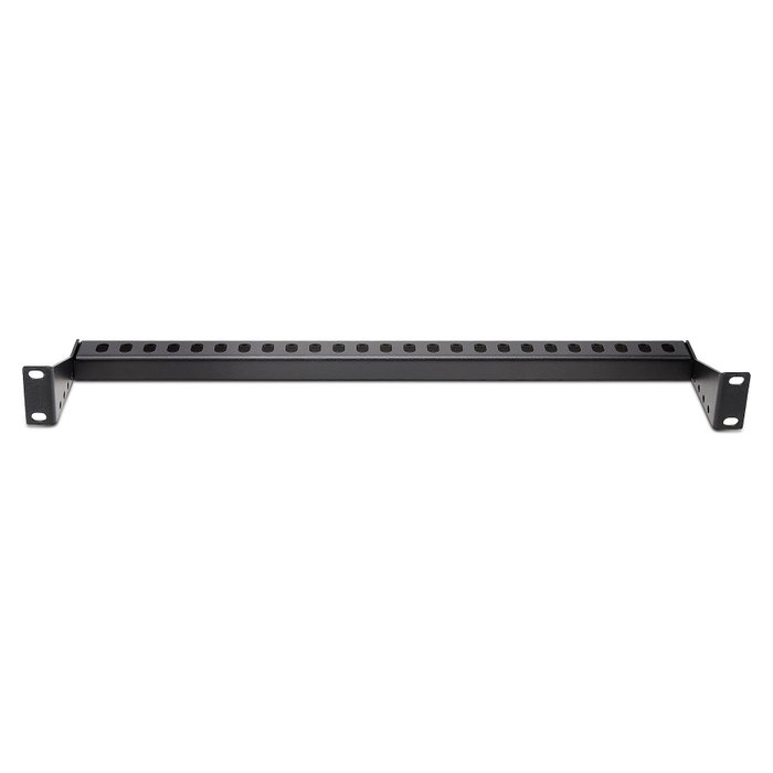 Startech Barra 1U de Amarre Horizontal para Gestión de Cables en Rack 19" Profundidad Ajustable Guía Horizontal