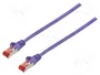 GOOBAY Patch Cord Cat 6 S/FTP 10m Violeta
