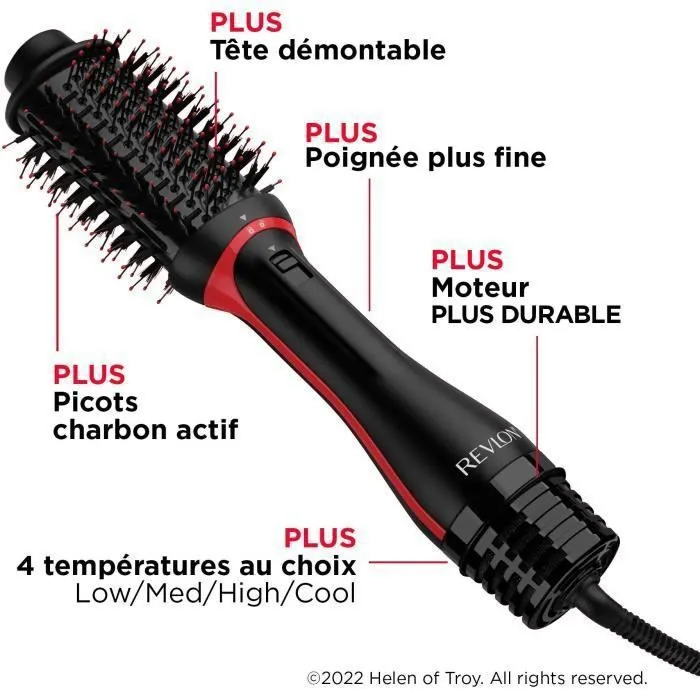 Revlon Professional One-Step Volumiser Plus RVDR5298E Negro