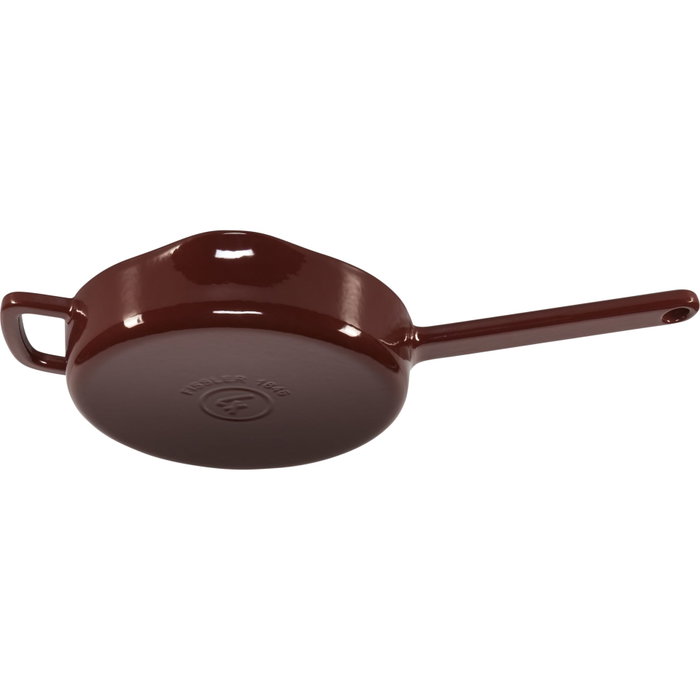 Fissler Moments Collection Sartén de Hierro Fundido 24 cm Rojo Burdeos