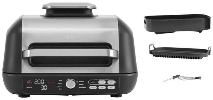 Ninja Foodi Max Pro AG651EU Freidora de Aire y Contact Grill Negro