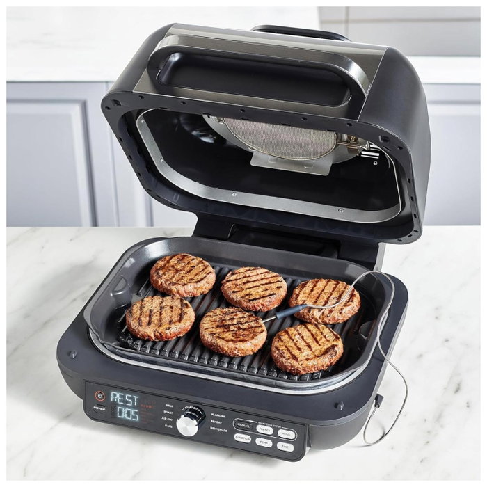 Ninja Foodi Max Pro AG651EU Freidora de Aire y Contact Grill Negro