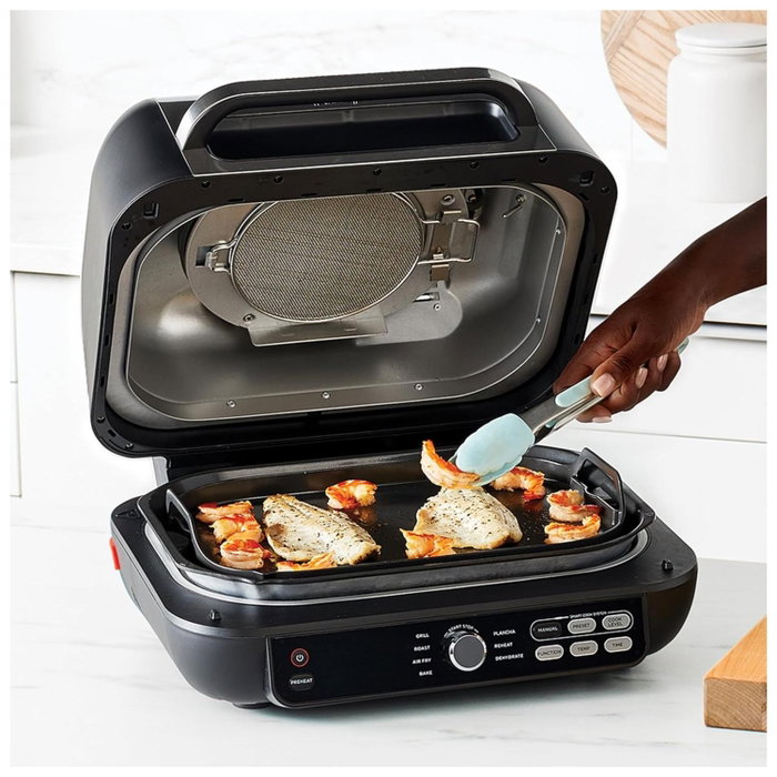 Ninja Foodi Max Pro AG651EU Freidora de Aire y Contact Grill Negro