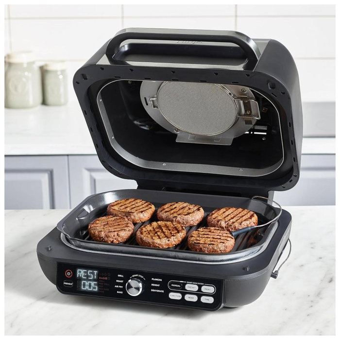 Ninja Foodi Max Pro AG651EU Freidora de Aire y Contact Grill Negro