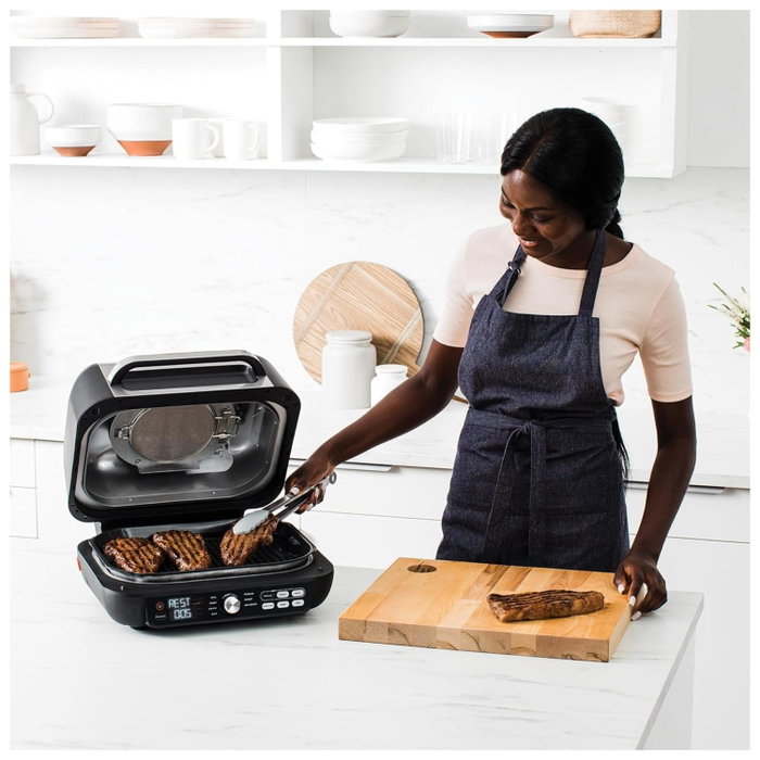 Ninja Foodi Max Pro AG651EU Freidora de Aire y Contact Grill Negro