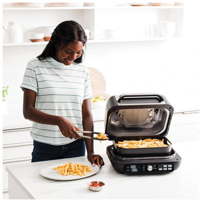 Ninja Foodi Max Pro AG651EU Freidora de Aire y Contact Grill Negro