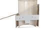 DKD Home Decor Lámpara Aplique Urban Marrón Crudo Metal Yute Pared 17 x 40 x 34 cm