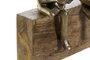 DKD Home Decor Figura Mango y Aluminio Personas Dorado