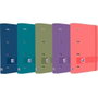 Oxford Live & Go EuropeanBinder Carpeta de 4 Anillas con Recambio A4+ Colores Surtidos (Set de 10)
