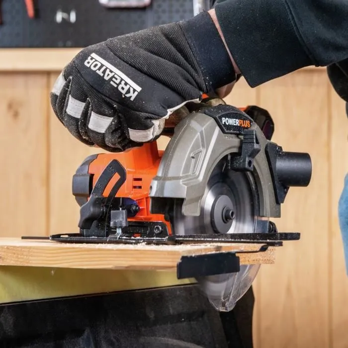 Dual Power DUA5400338128615 Pack 4 Herramientas 20V: Taladro/Atornillador, Sierras Caladora, Sable y Circular con 2 Baterías y Cargador