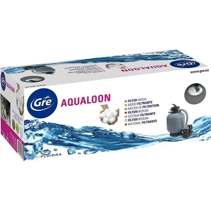 Gre Medio filtrante Aqualoon AQ700B - Bolas filtrantes - Caja de 700 g