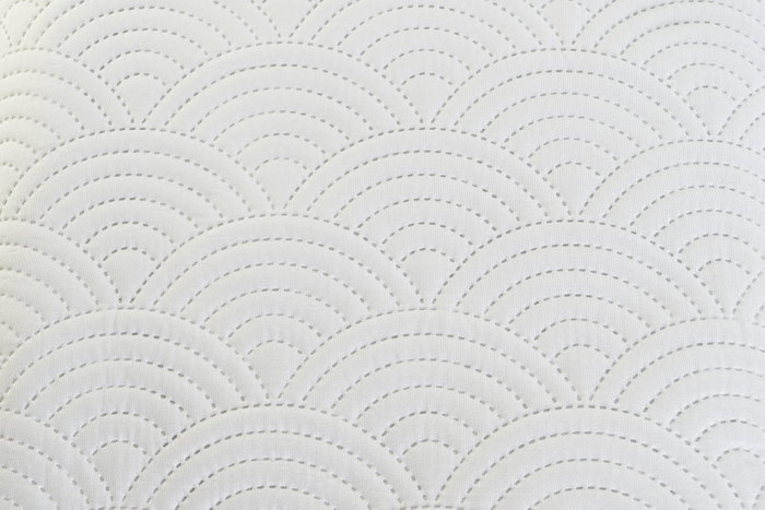 DKD Home Decor Colcha Oriental Blanco 270 x 270 cm DKD Home Decor Colcha Oriental Blanco 270 x 270 cm