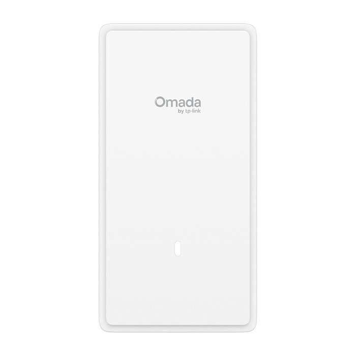 TP-Link Omada EAP775-Wall BE11000 Punto de Acceso Wi-Fi 7 de Placa de Pared, 2.4/5/6 GHz, 9300 Mbps, PoE+, 5 Puertos Gigabit, Blanco