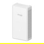 TP-Link Omada EAP775-Wall BE11000 Punto de Acceso Wi-Fi 7 de Placa de Pared, 2.4/5/6 GHz, 9300 Mbps, PoE+, 5 Puertos Gigabit, Blanco