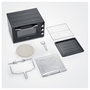 Severin TO 2073 XXL Horno Tostador Independiente, 60 Litros, Negro, Con Piedra Pizza y Parrilla, 100-230°C, 2200W