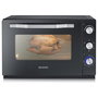 Severin TO 2073 XXL Horno Tostador Independiente, 60 Litros, Negro, Con Piedra Pizza y Parrilla, 100-230°C, 2200W