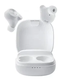 Intenso T200 Auriculares Inalámbricos TWS Dentro de Oído Bluetooth 5.4 para Llamadas y Música Blanco con Carga USB-C y hasta 25h Autonomía