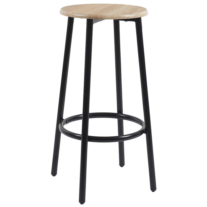 Home Deco Factory Juego De Mesa Con 2 Taburetes Loka Industrial