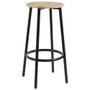 Home Deco Factory Juego De Mesa Con 2 Taburetes Loka Industrial