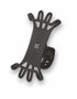 TECH-ONE-TECH Soporte Móvil Extensible Universal TEC2840 Negro