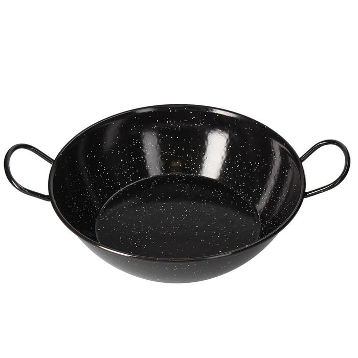Vaello Paellera honda esmaltada con asas Ø360mm Vaello Paellera honda esmaltada con asas Ø360mm