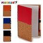 Pincello Libreta 12.5 x 18 cm Tapa Madera Surtidos 140 Páginas (Set de 24)