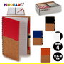 Pincello Libreta 12.5 x 18 cm Tapa Madera Surtidos 140 Páginas (Set de 24)