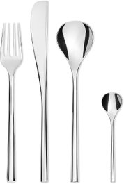 Alessi Servicio de Cubiertos 24 Piezas en Acero Inoxidable 18/10