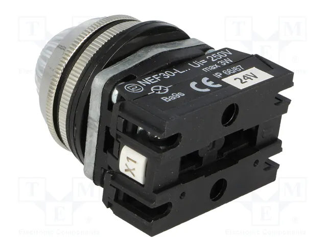 PROMET Lámpara de control NEF30 Blanco