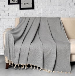 L'essentiel linge de maison Funda de Sofá Gris 170 x 300 cm