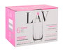LAV Set de 6 vasos de refresco, colección Tuana, capacidad 330 cc, diámetro 6.3 cm, altura 14 cm, peso 240 g por vaso (8 Cajas)