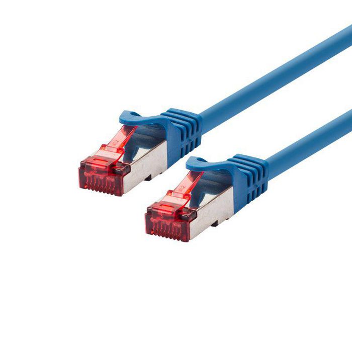 LOGON PROFESSIONAL Cable de Red Patch S/FTP PIMF, CAT 6, 20 Metros, Color Azul LOGON PROFESSIONAL Cable de Red Patch S/FTP PIMF, CAT 6, 20 Metros, Color Azul