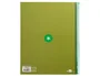 Antartik Cuaderno Espiral A4 Micro Tapa Forrada 80 Hojas 90gr Cuadro 5mm Verde