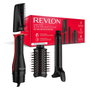 Revlon One-Step RVDR5333E Secador y Multistyler con 3 Accesorios, Negro y Rojo